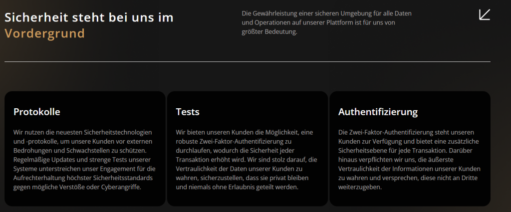 Screenshot von Placeit: Sicherheitsprotokolle, Tests und Zwei-Faktor-Authentifizierung